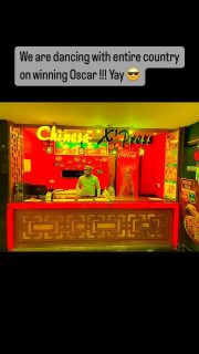 We are thrilled to join d entire country on this Oscar win . #oscars2023 #natunatu #indianmusic #rrrmovie #rrrsongs