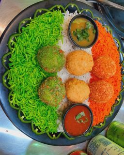 We are all geared up to celebrate our beloved country . Come celebrate with happy spirts …#independenceday #india #foodblogger #bareillydairies